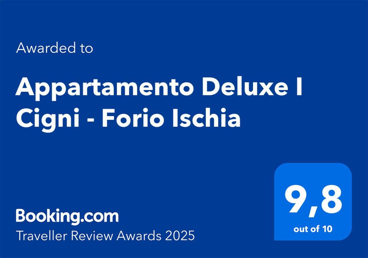 Appartamento Deluxe I Cigni - Forio איסקיה מראה חיצוני תמונה